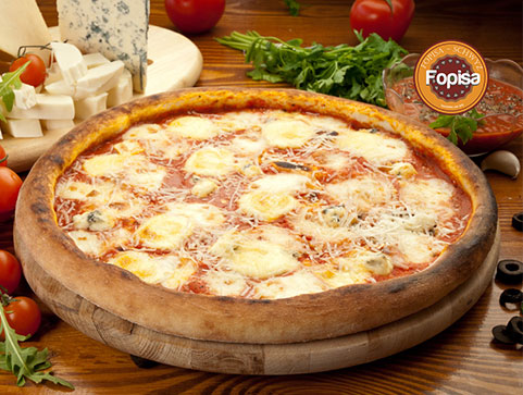 Quattro Formaggi Pizza Fopisa Online Bestellen